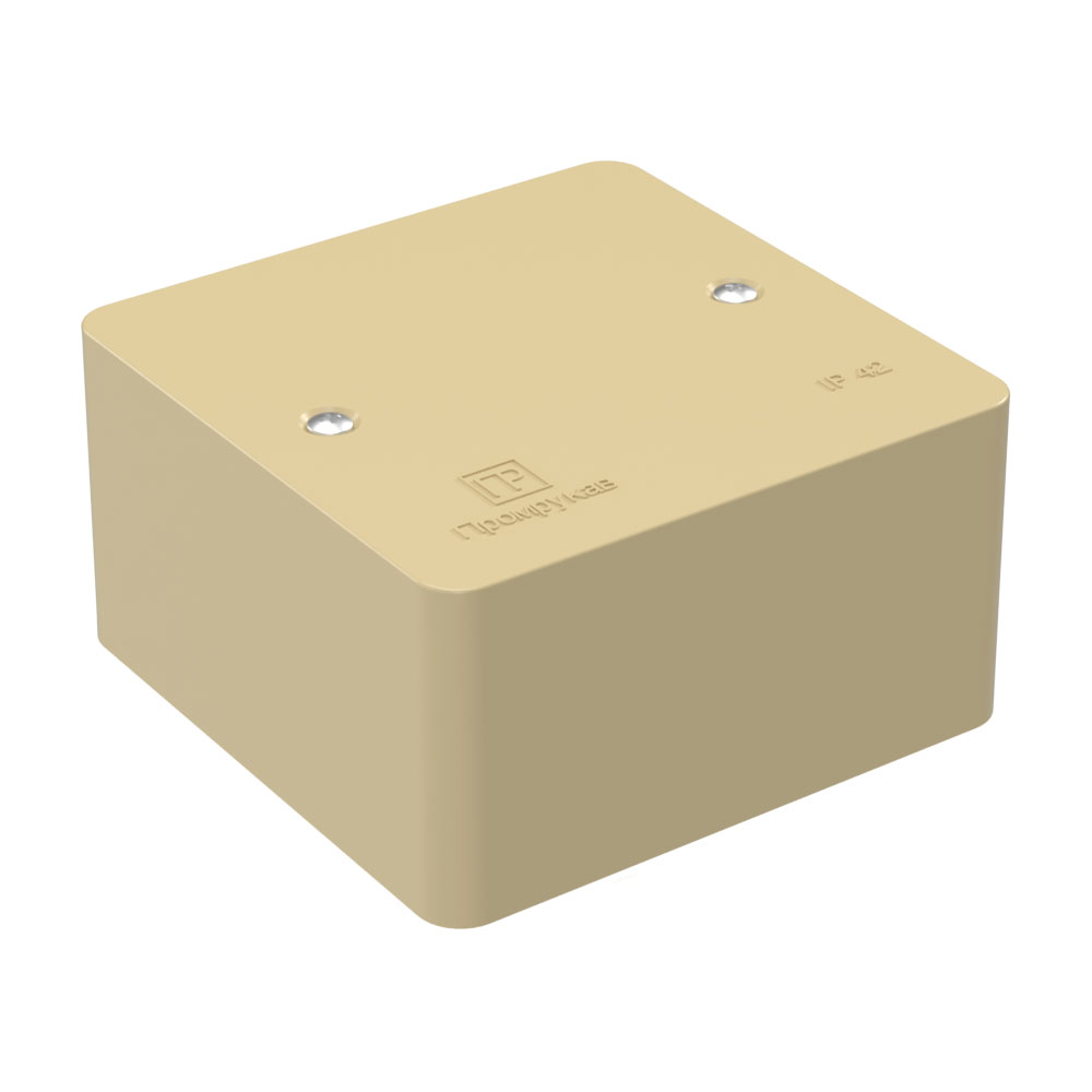 Коробка универсальная для кабель-канала Промрукав 40-0460 безгалогенная (HF) сосна 85х85х45 (152шт/кор)