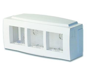 DKC In-Liner Front Коробка модульная для электроустановочных изделий Brava , 6 модулей