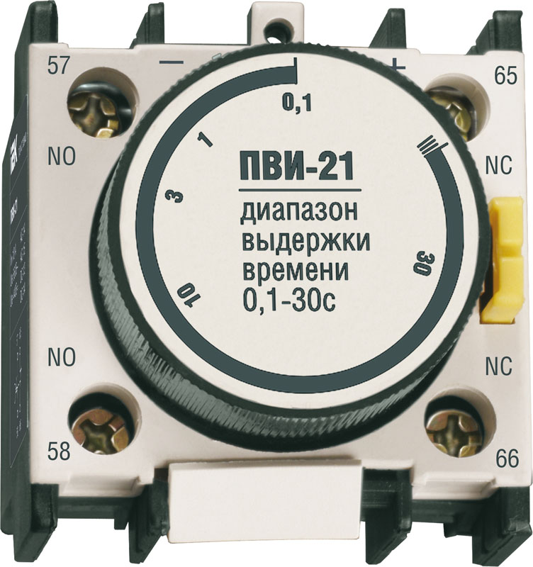 IEK Приставка ПВИ-23 задержка на выкл. 0,1-3сек. 1з+1р