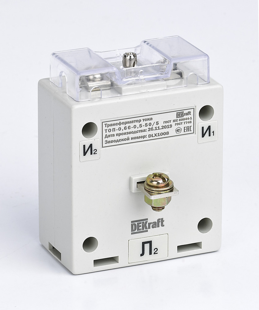 DEKraft Трансформатор тока ТОП-0,66 0,5 10/5 5ВА