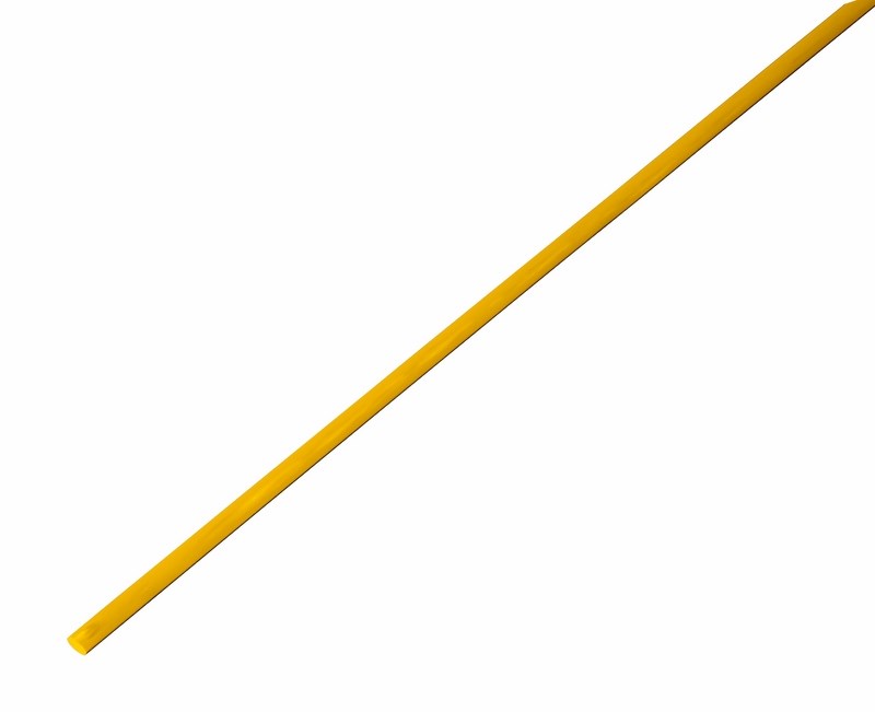 1.5 / 0.75 мм 1м термоусадка желтая Rexant