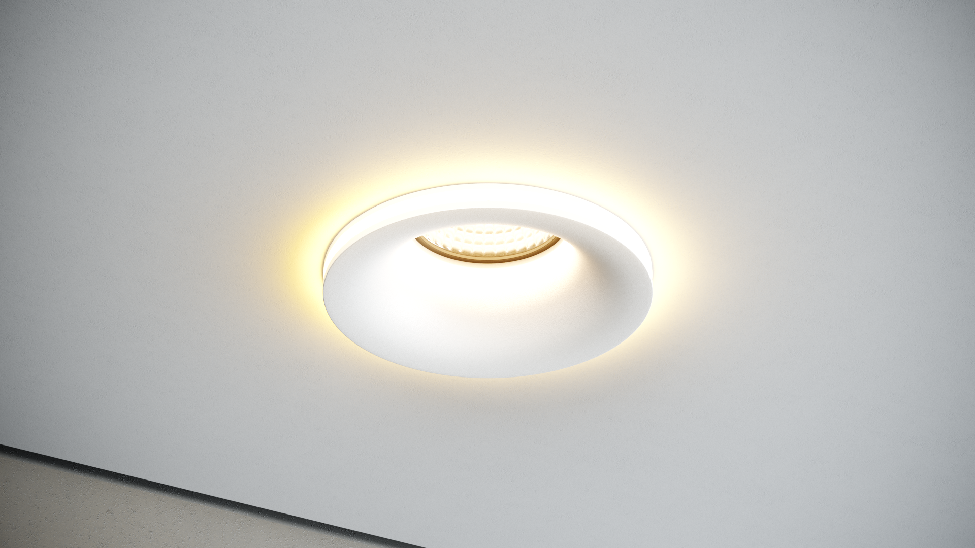Quest Light Светильник встраиваемый, белый, LED 7+3w 3000K 800lm, IP40 NIBIRU LD white
