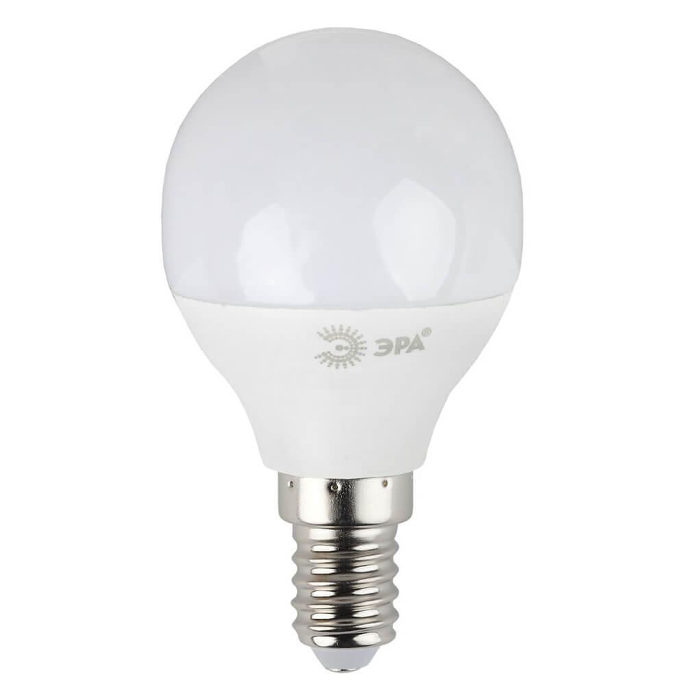 ЭРА LED P45-7W-827-E14 (диод, шар, 7Вт, тепл, E14)