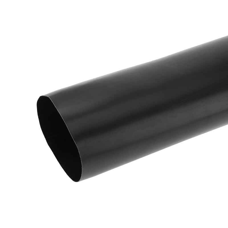 Термоусадочная трубка клеевая 89,0/17,0 мм, (6:1) черная, упаковка 1 м Rexant