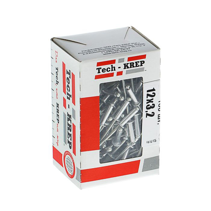 Tech-Krep Заклепка 3,2х8 (100 шт) - коробка с ок.