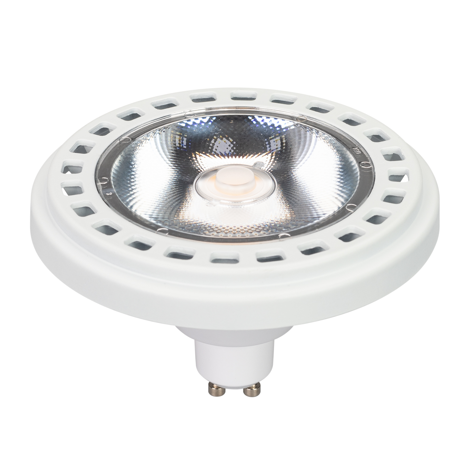Arlight Лампа AR111-UNIT-GU10-15W-DIM Day4000 (WH, 24 deg, 230V) (Металл)