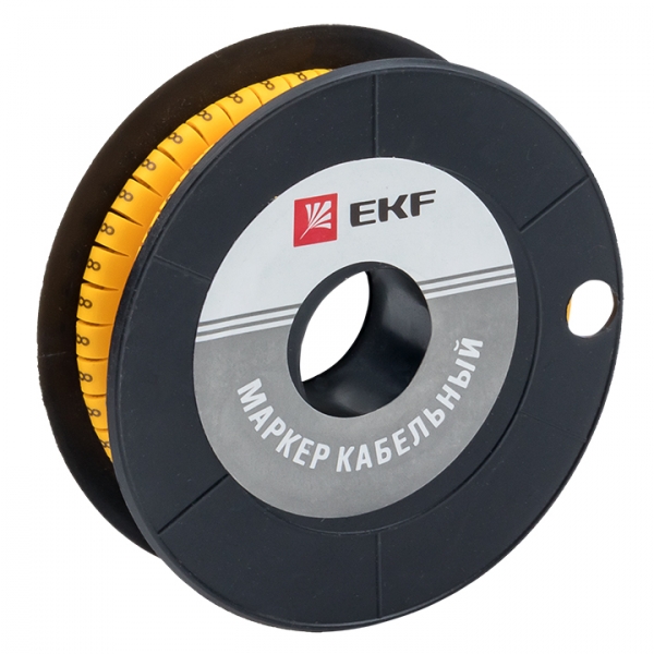 EKF PROxima Маркер кабельный 1,5 мм2 &quot;8&quot; (1000 шт.) (ЕС-0)