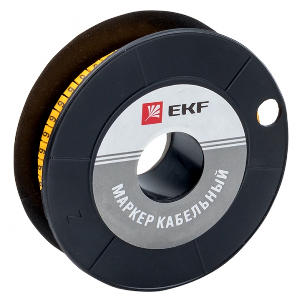 EKF PROxima Маркер кабельный 1,5 мм2 &quot;6&quot; (1000 шт.) (ЕС-0)