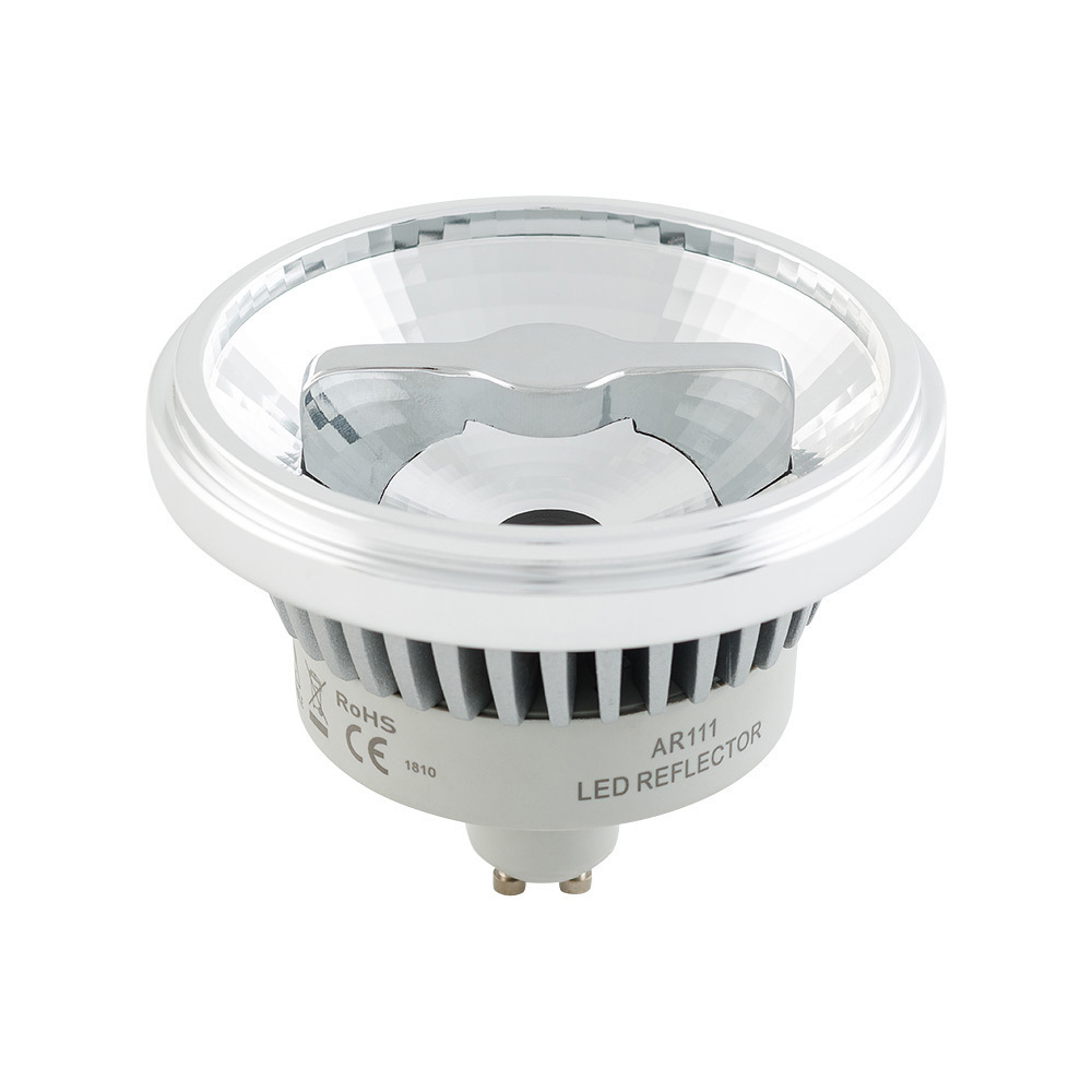 Arlight Лампа AR111-FORT-GU10-15W-DIM Day4000 (Reflector, 24 deg, 230V) (Металл)