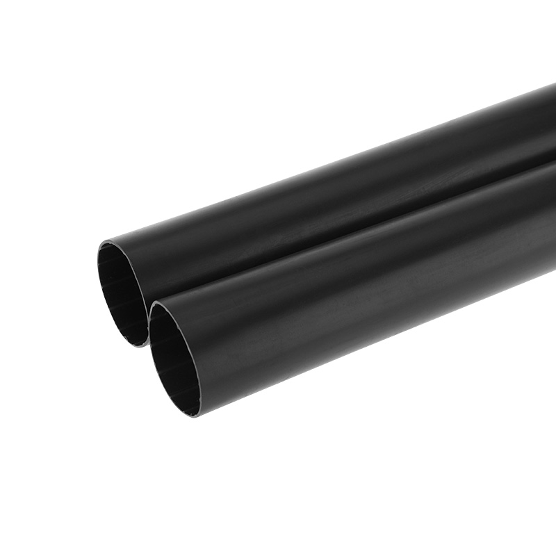 Термоусадочная трубка клеевая 33,0/5,5 мм, (6:1) черная, упаковка 2 шт. по 1 м Rexant