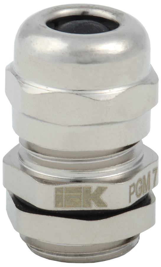 IEK Сальник PGM 7 металлический диаметр проводника 3-6мм IP68