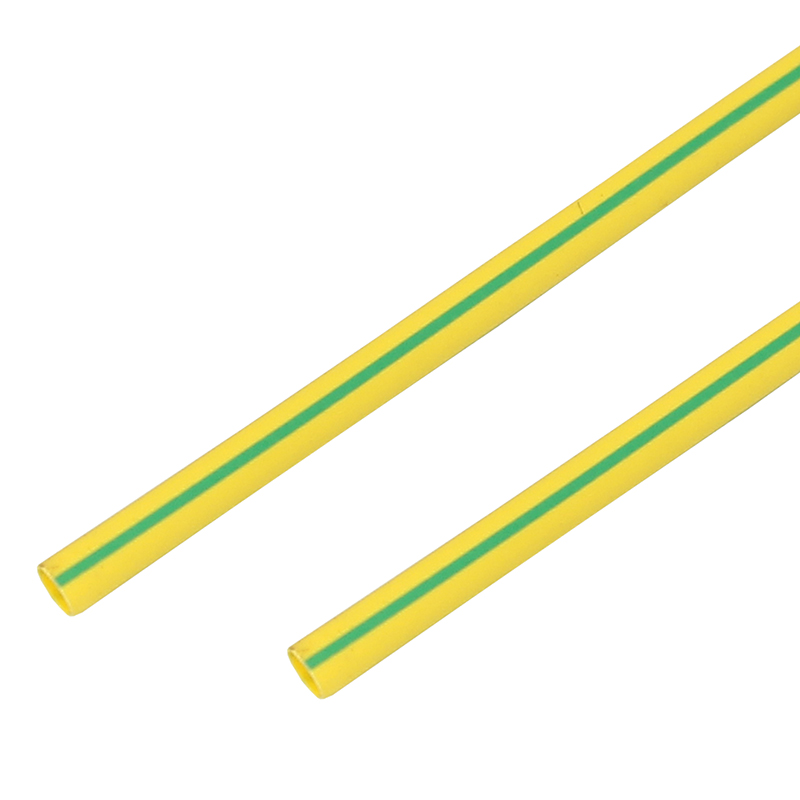 PROconnect Термоусадочная трубка 16/8,0 мм, желто-зеленая, упаковка 50 шт. по 1 м
