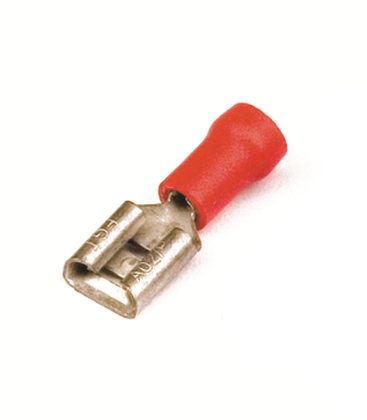 DKC Плоский наконечник быстрого соединения розетка сечение провода 0.25-1.5мм2 (упаковка)