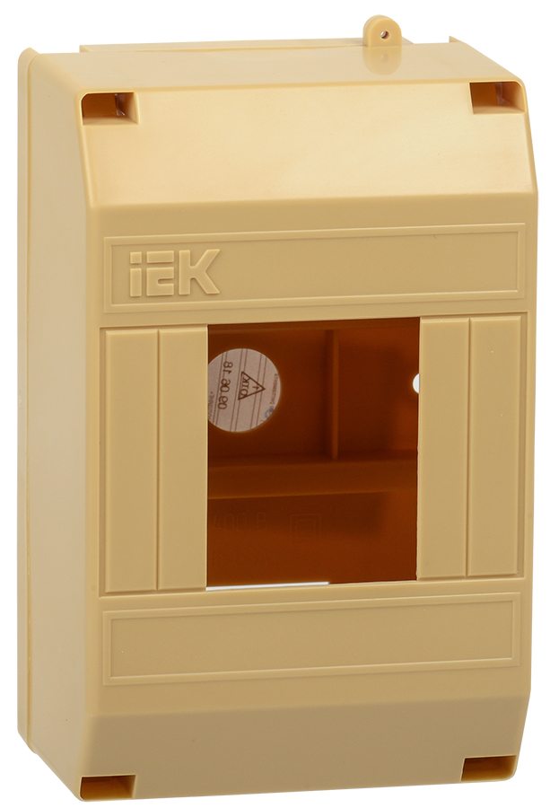 IEK KREPTA Бокс КМПн 1/4 для 4-х автоматический выключатель наружной установки (Сосна)
