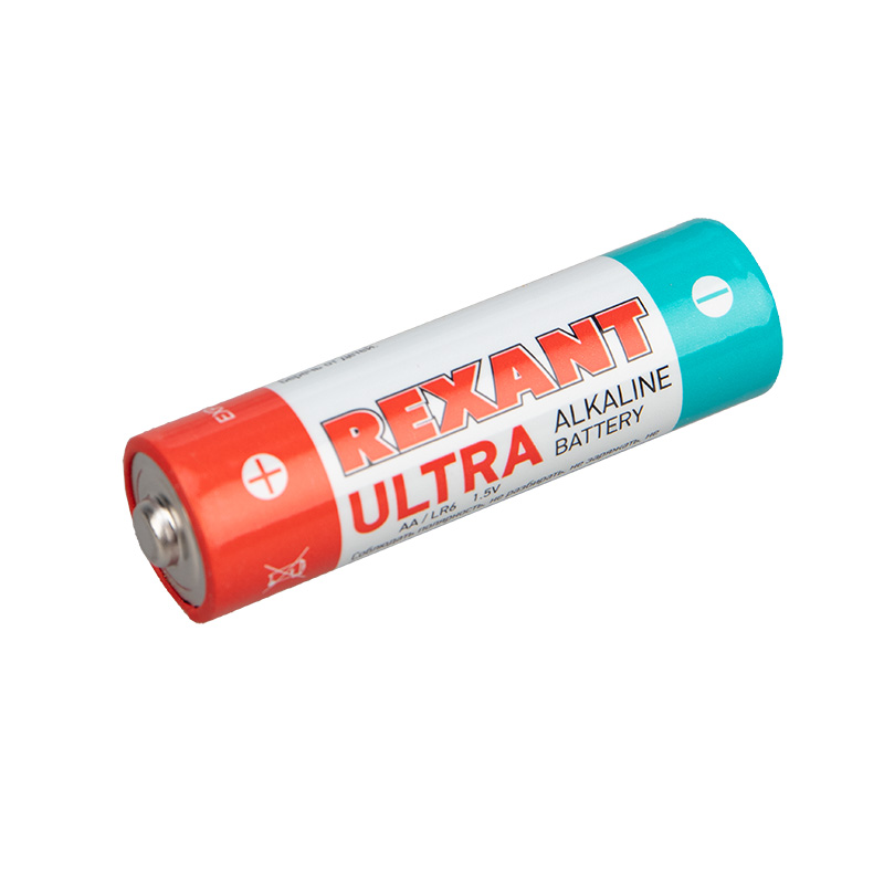 Ультра алкалиновая батарейка AA/LR6 1,5 V 2800 mAh Rexant