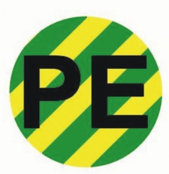 EKF PROxima Наклейка "PE" d=20мм