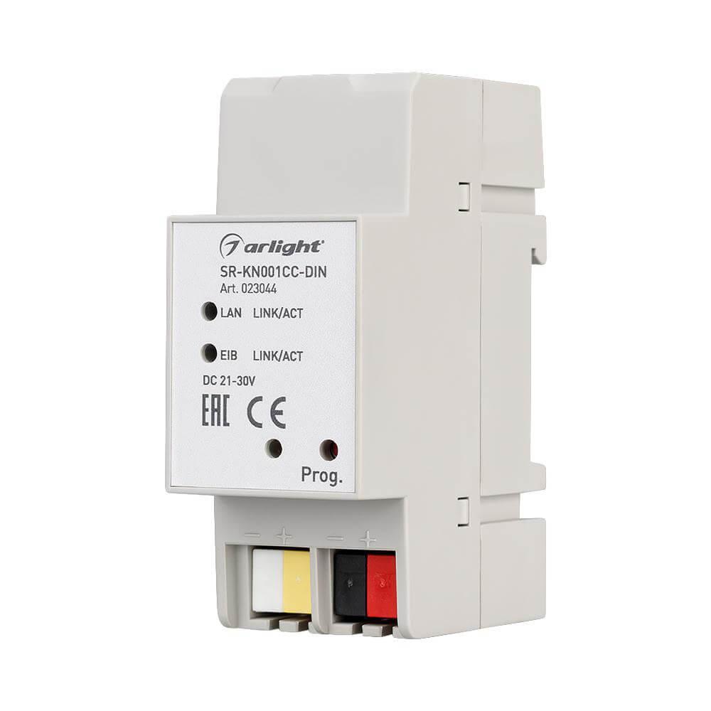 Arlight Конвертер SR-KN001CC-DIN (20-30V, 12mA, Ethernet) (-)