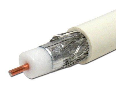 PROconnect белый Кабель телевизионный RG-6U 32* (75 Ом) ccs (бухта 100 м)