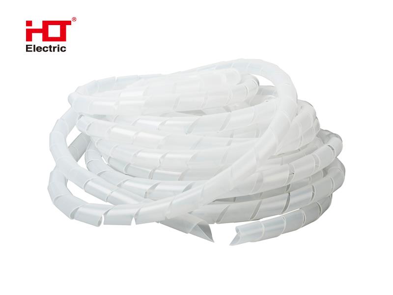 Лента спиральная монтажная пластиковая ЛСМ-19 белый (уп/10м) HLT