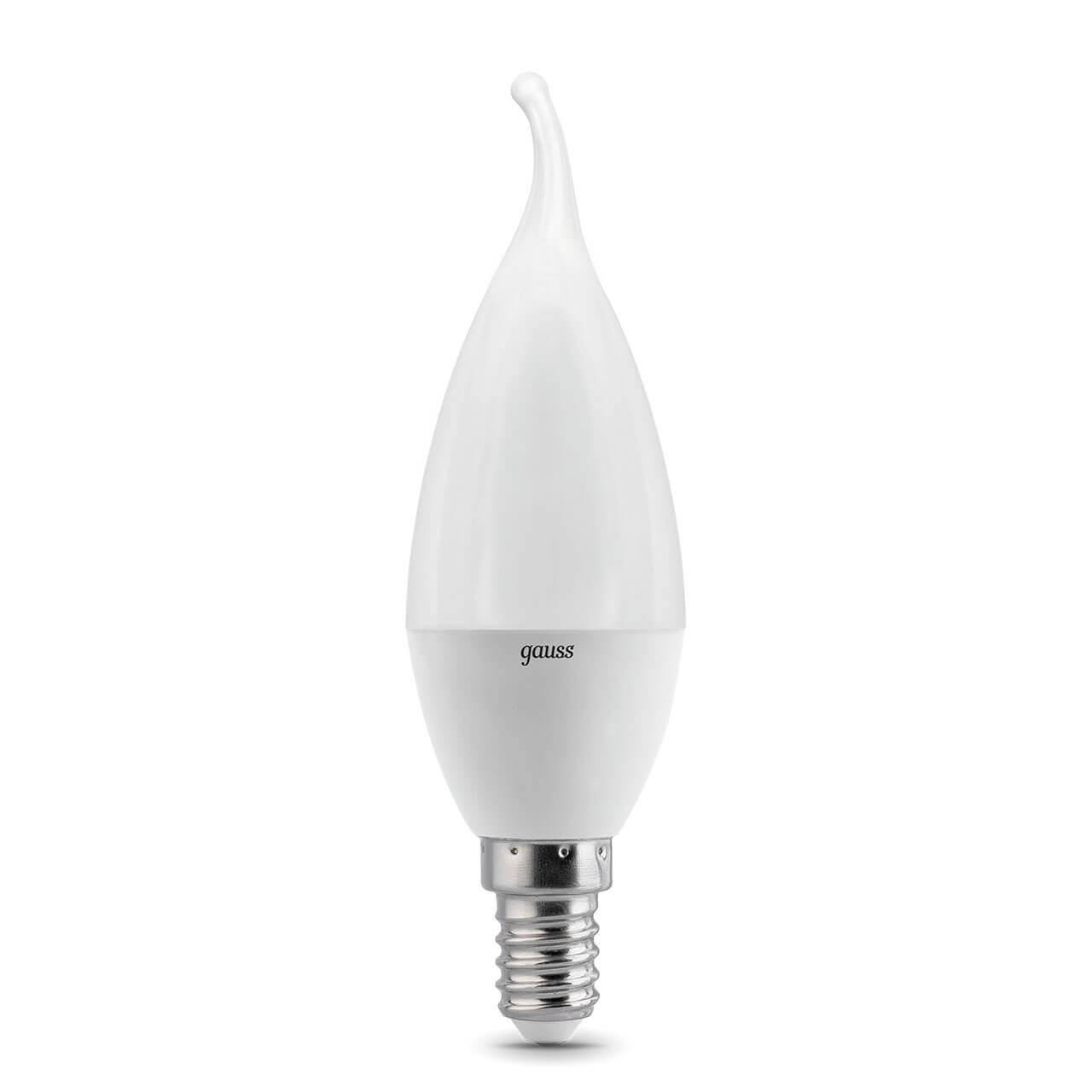 Gauss Лампа Свеча на ветру 6.5W 550lm 4100K E14 LED