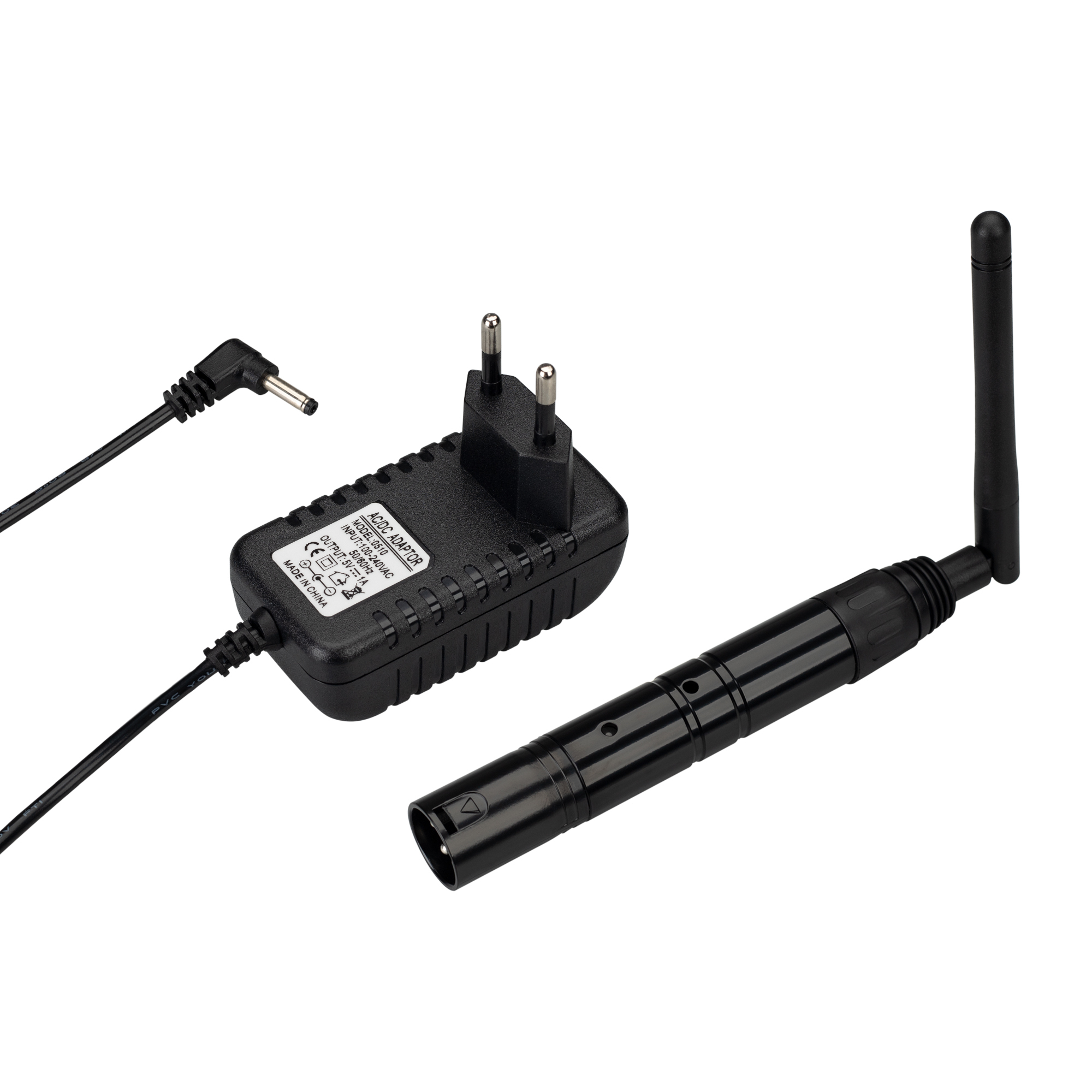 Arlight Усилитель SMART-DMX-Transmitter Black (5V, XLR3 Female, 2.4G) (IP20 Металл, 5 лет)