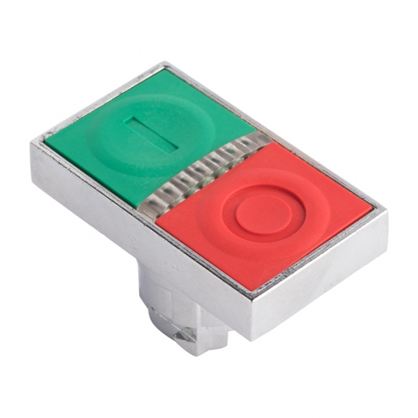 EKF PROxima Исполнительный механизм кнопки XB4 &quot;пуск-стоп&quot; плоский возвратный без фиксации, с подсветкой