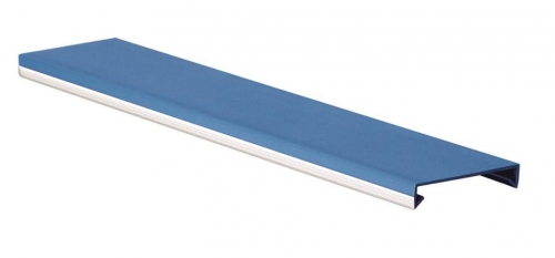 DKC Крышка для перфор короба, синяя RL 100мм