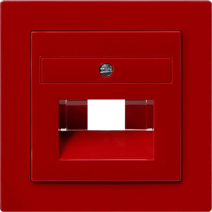 Gira S-Color Красный Накладка 50*50 мм для розеток UAE/IAE