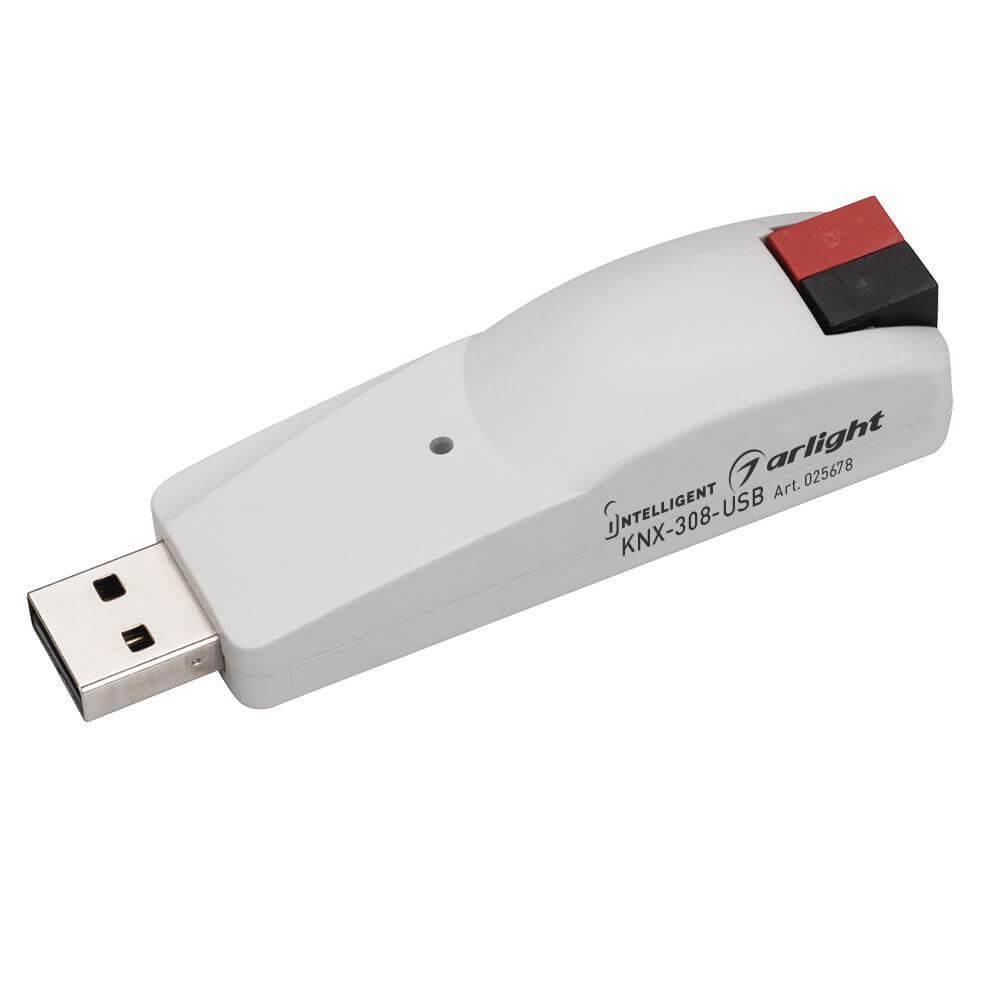 Arlight INTELLIGENT Конвертер KNX-308-USB (BUS) (INTELLIGENT Пластик)