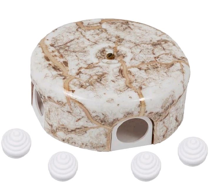 BIRONI Лизетта Керамика Мрамор Распред.коробка 110*35мм (4 ввода в комплекте)