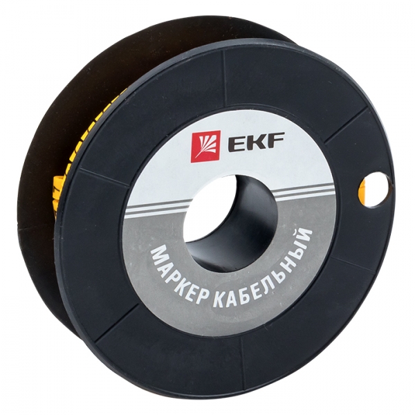 EKF PROxima Маркер кабельный 4,0 мм2 &quot;7&quot; (500 шт.) (ЕС-2)