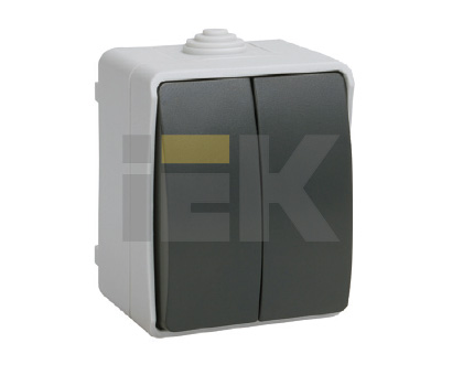 IEK FORS ВС20-2-0-ФСр Выключатель 2кл для открытой установки IP54