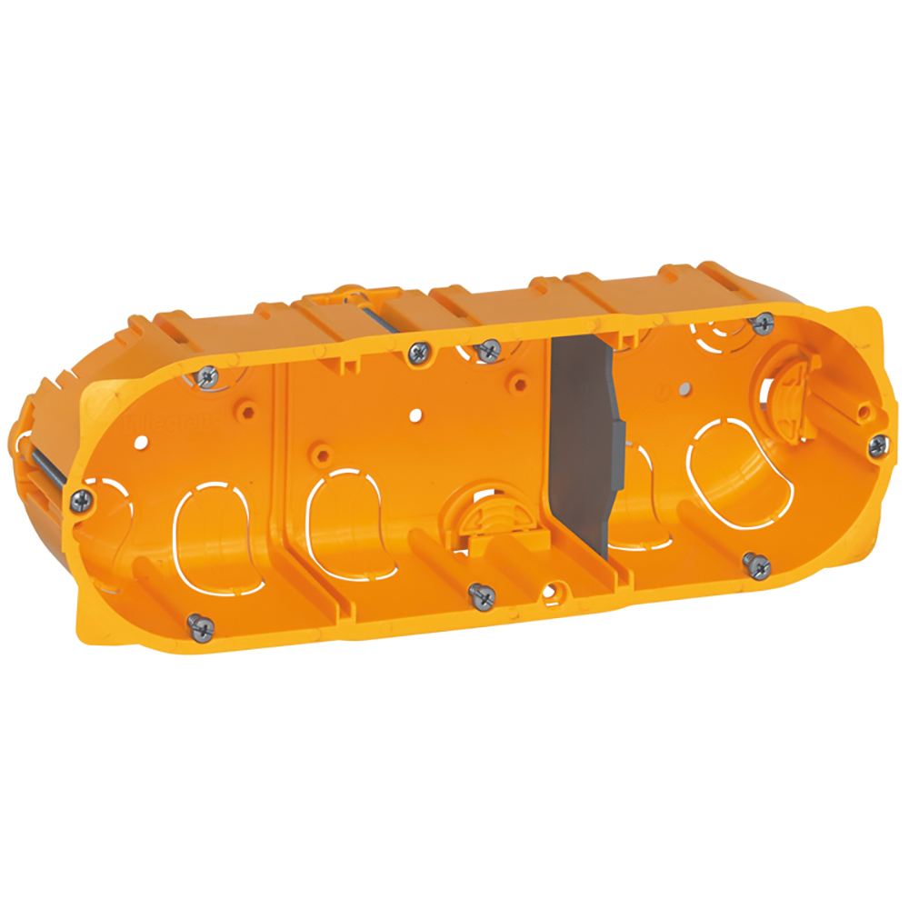Legrand Batibox Коробка встраиваемая монтажная для сухих перегородок 3п гл.40мм