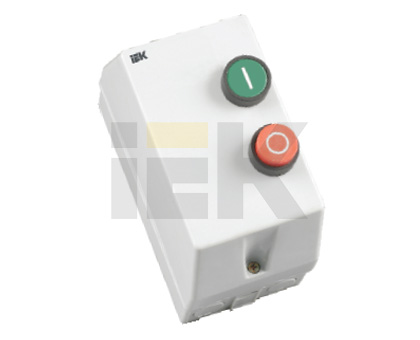 IEK Контактор КМИ11260 12А в оболочке Ue=220В/АС3 IP54