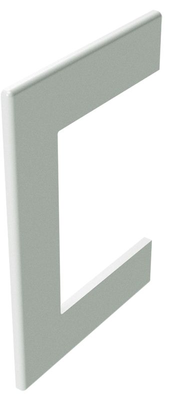 Рамка для ввода настенного кабель-канала в стену/потолок/щит