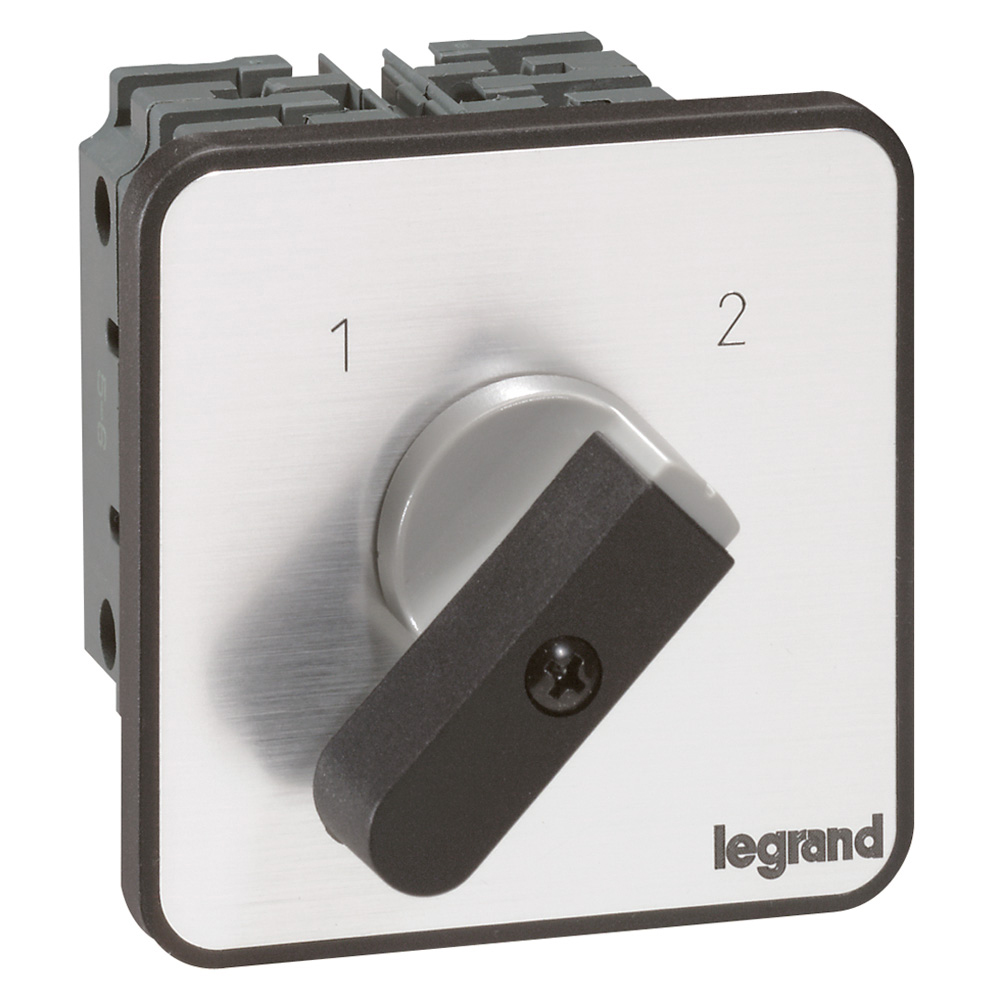 Legrand Переключатель на 2 направления без положения ''0'' PR 26 2П 4 контакта крепление на дверце