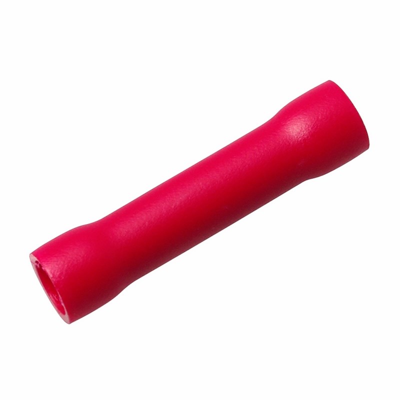 СОЕДИНИТЕЛЬНАЯ ГИЛЬЗА изолированная L-26мм 0.5-1.5мм² (ГСИ 1.5 / ГСИ 0,5-1,5) красный Rexant