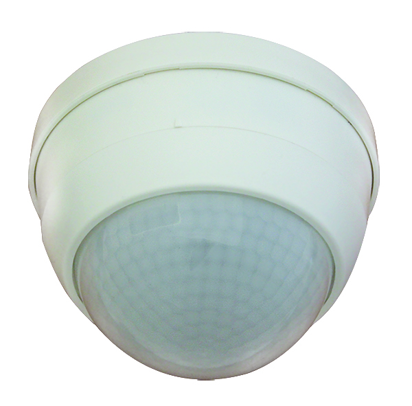 BEG Белый Датчик присутствия потолочный 360°, с доп. каналом (HVAC), диаметр действия 24м IP54
