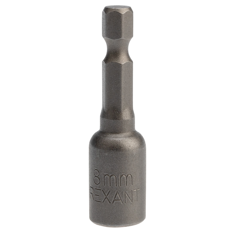 Ключ-насадка 1/4&quot; магнитный 8х48 мм (упак. 1 шт.) Rexant