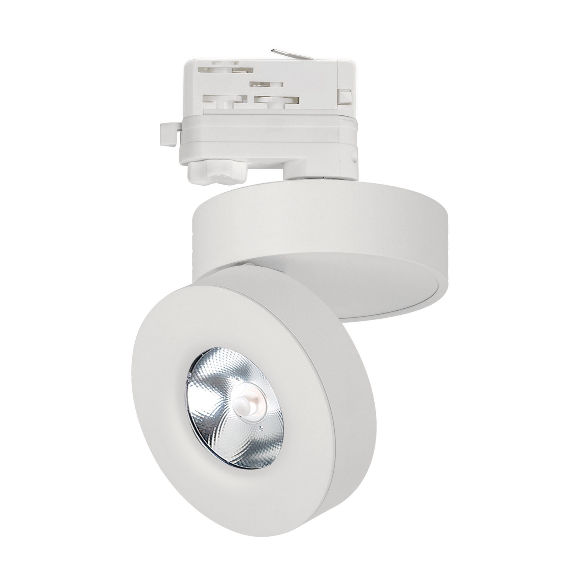 Arlight Светильник LGD-MONA-TRACK-4TR-R100-12W White5000 (WH, 24 deg) (IP40 Металл, 3 года)