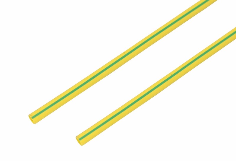 6.0 / 3.0 мм 1м термоусадка желто-зеленая Rexant
