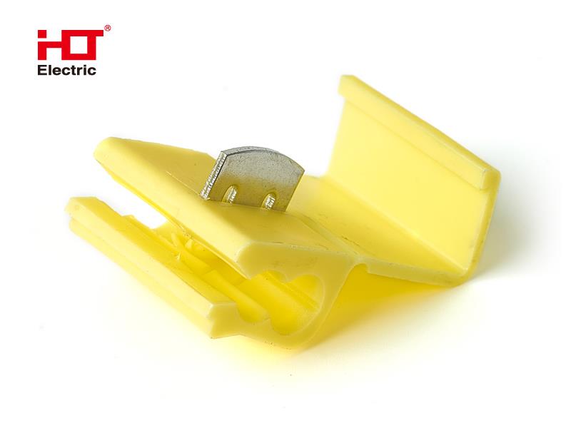 Зажим-ответвитель ОВ-3 2.5-6.0 мм² желтый (уп./100 шт) HLT