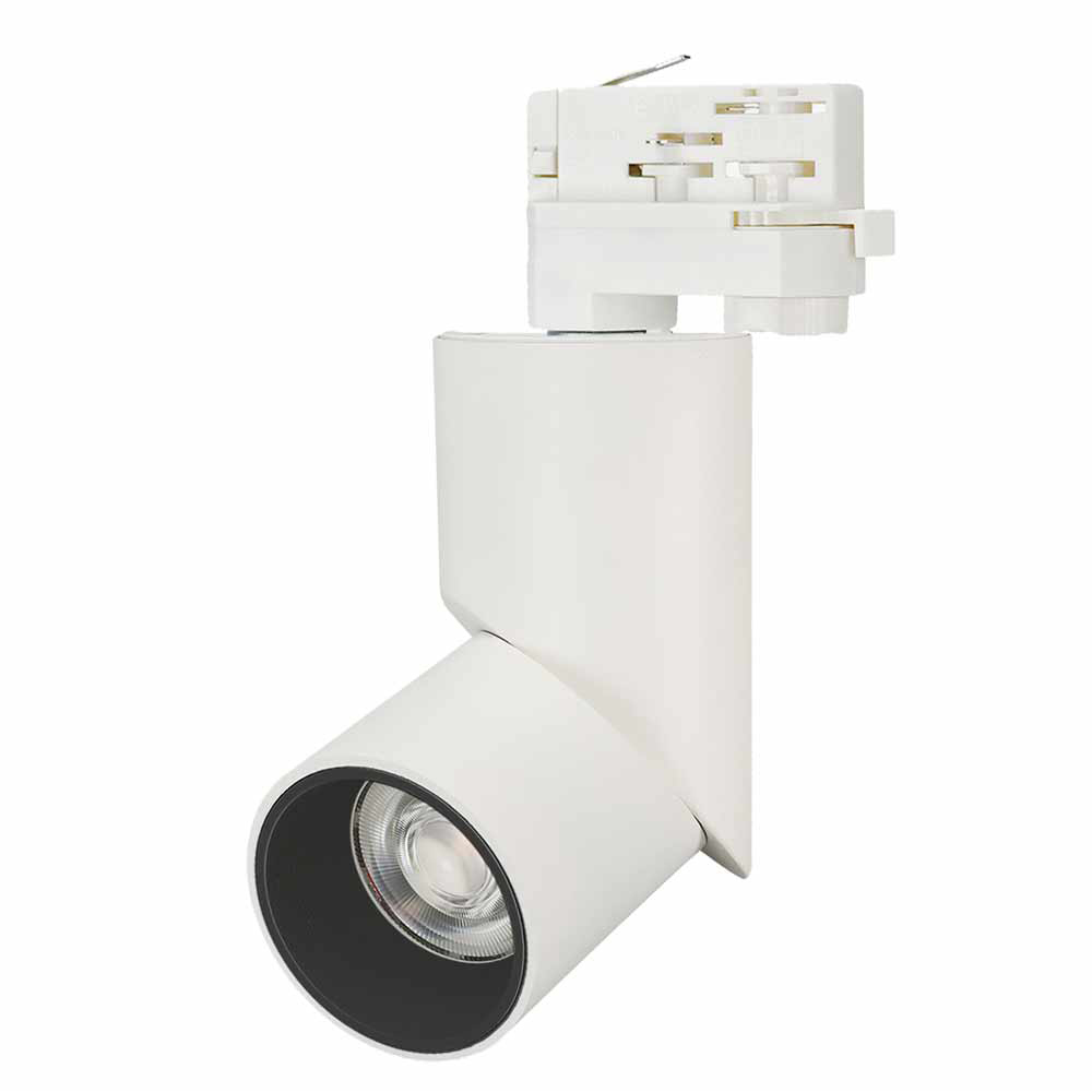 Arlight Светильник LGD-TWIST-TRACK-4TR-R70-15W White5000 (WH-BK, 30 deg) (IP40 Металл, 3 года)