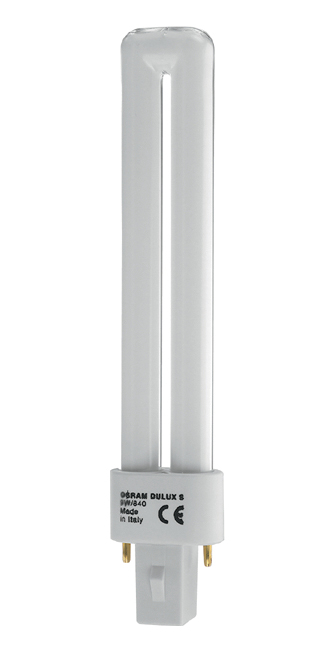 Osram Лампа люминесцентная компактная Dulux S 11W/827 G23 10X1