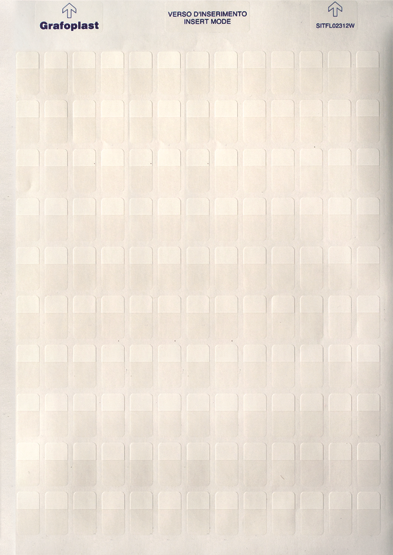 DKC Табличка самоламинирующаяся, полиэстер 104х25мм. желтая