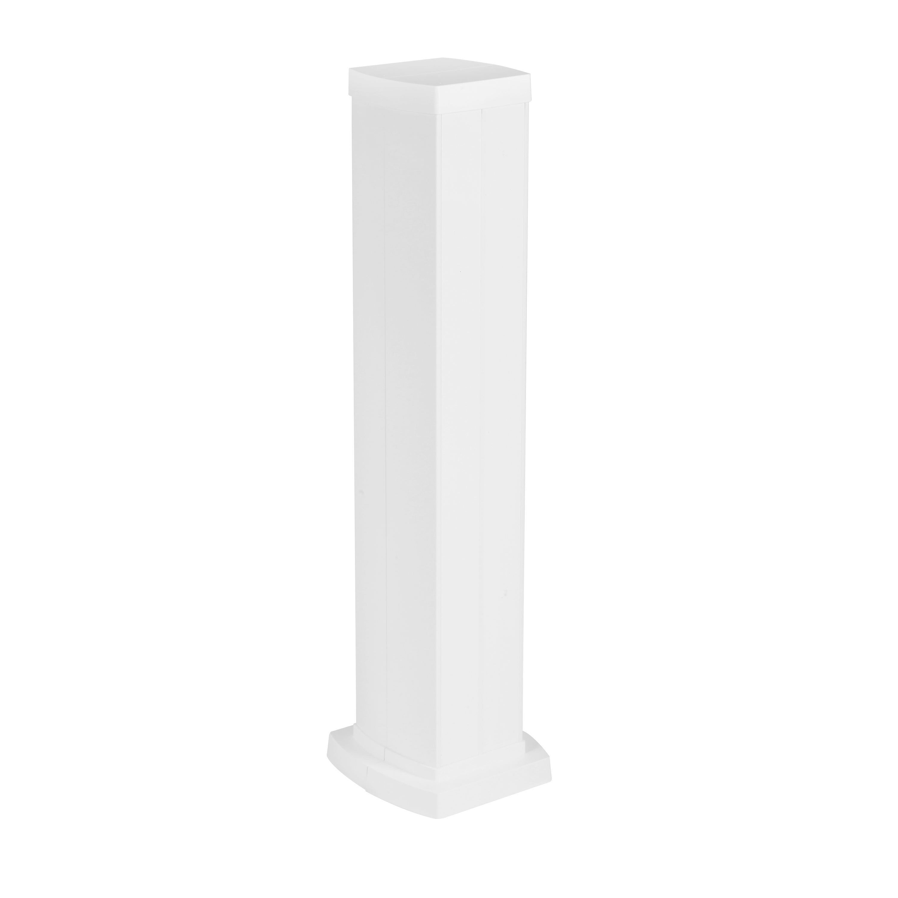 Legrand Snap-On мини-колонна алюминиевая с крышкой из пластика 4 секции, высота 0,68 метра, цвет белый