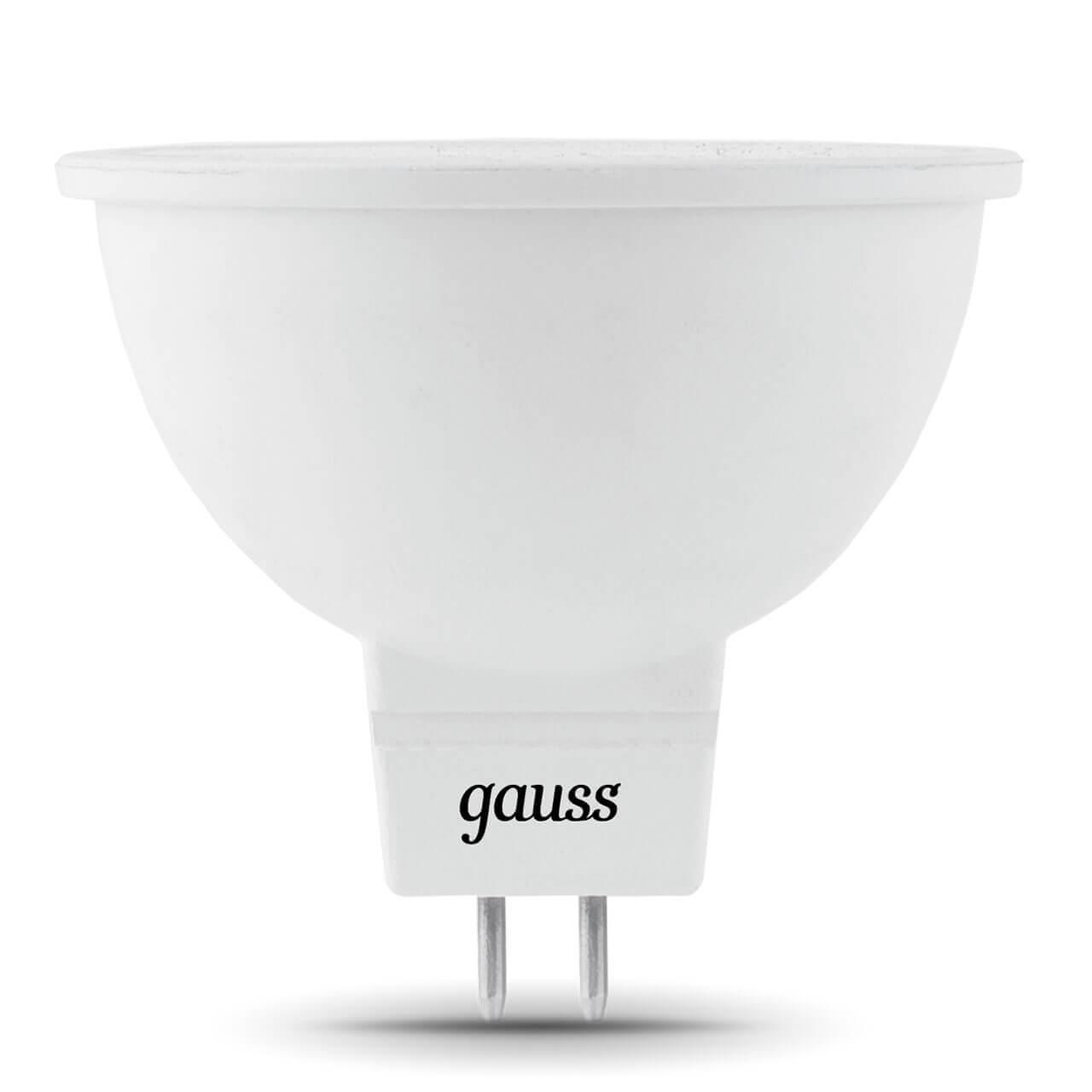 Gauss Лампа MR16 5W 500lm 3000K GU5.3 LED