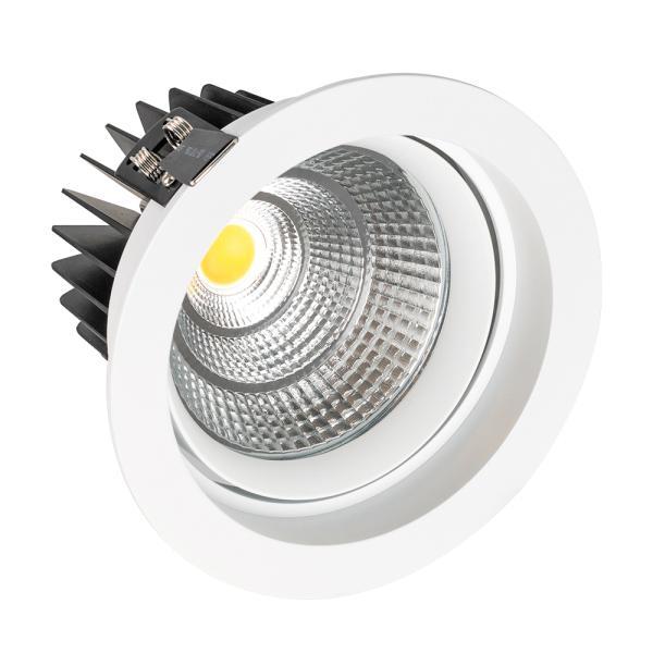 Arlight Светодиодный светильник LTD-140WH 25W White 30deg (IP40 Металл, 3 года)