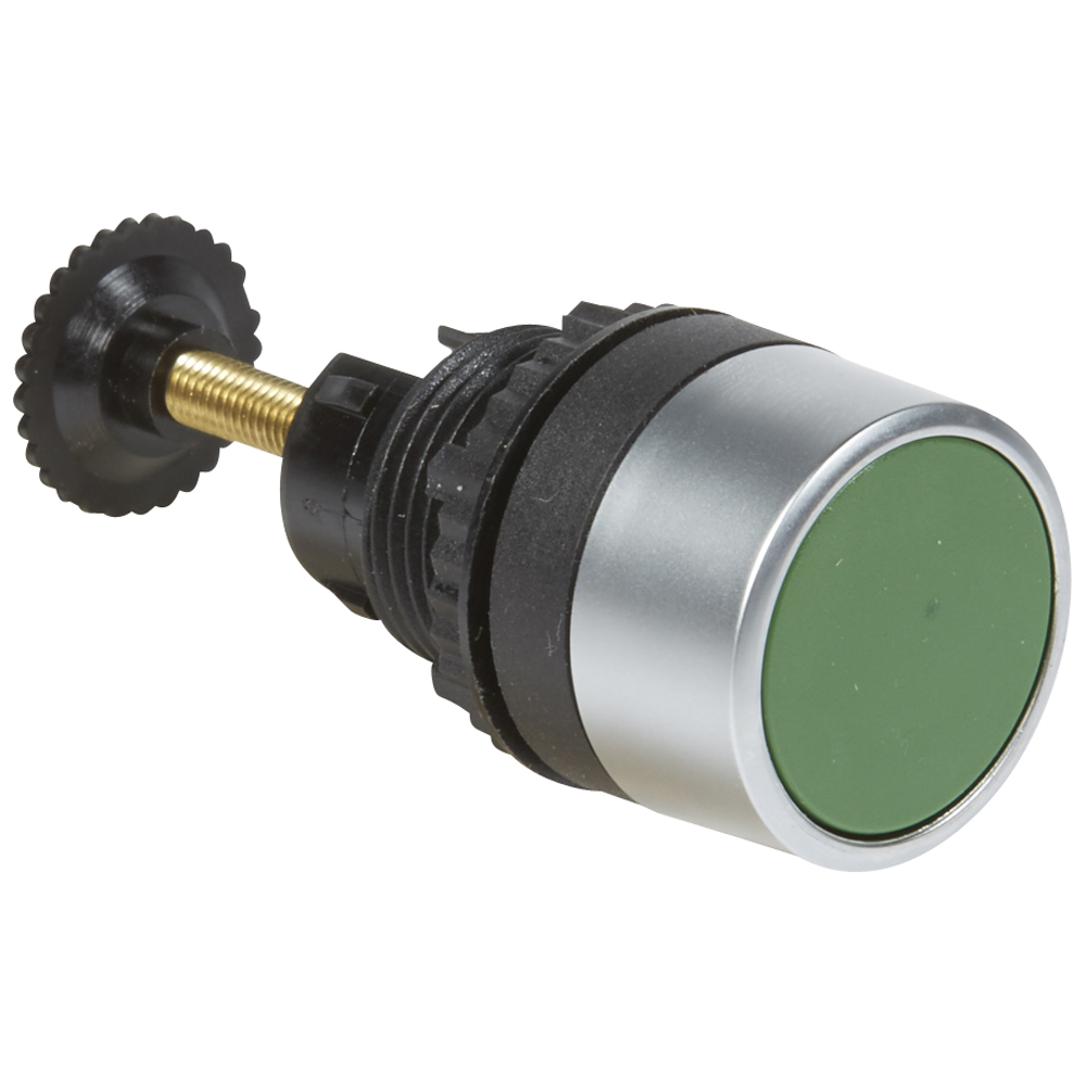 Legrand Osmoz Кнопка с удлиненным штоком для механического сброса для комплектации без подсветки IP 65 зеленый