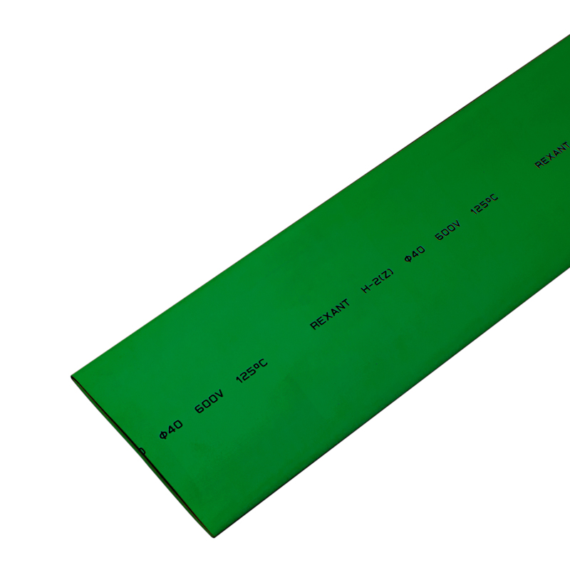 40.0 / 20.0 мм 1м термоусадка зеленая Rexant